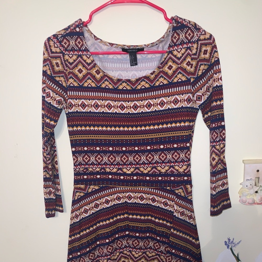 Patterned dress